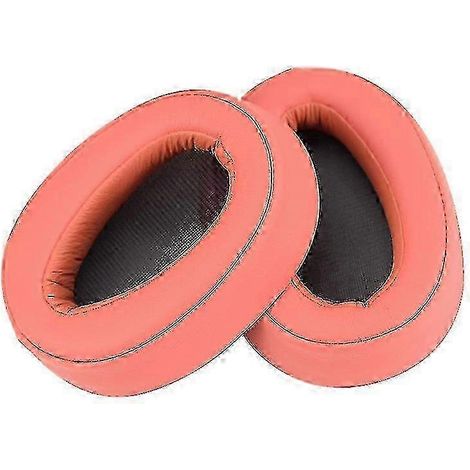 Coussinets d'Oreille pour Casque Sony MDR-100ABN/H900N/WH-H900N, Rouge Crépuscule, Pièces de Rechange (1/5)
