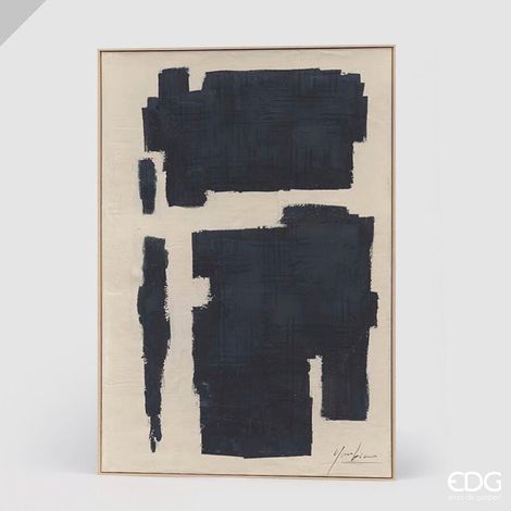 EDG Enzo De Gasperi Quadro Abstract Rettangolare Isole 150 x 100 Cm – Decorazione Parete Design Moderno Casa (1/2)