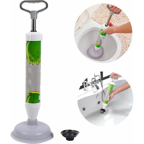 Débouch à ventouse puissant, haute pression, pour la salle de bain, les toilettes, baignoires, douches débouch de cuvette