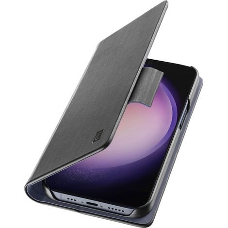 Funda Cellularline Book Case - Funda para Samsung Galaxy S24 Ultra (Negra) (1/5)