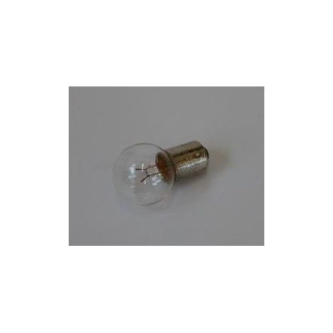 Ampoule miniature sphérique incandescente krypton Ø 17x30mm culot Ba9s 0.9W 3.6V pour bloc de sécurité et casque ORBITEC