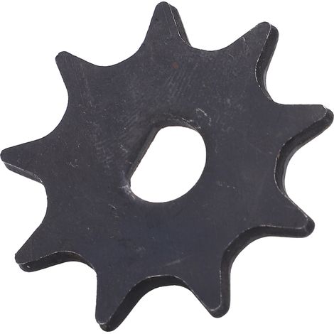 Pignon 9T haute résistance à l'usure pour moteurs MY1016 / MY1025, type D, idéal pour transmission à grande vitesse (10 dents) (1/5)
