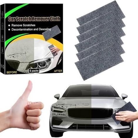 Nano Sparkle Cloth Car Scratch Remover, Nano Sparkle Cloth Car Scratch Remover, Nano Cleaning Cloth Scratch Remover for Vehicles (1/4)