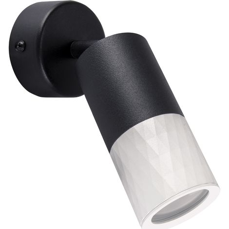 Luminaria decorativa, blanco y negro, 35W, móvil, tipo piano, SPT GU10, Ideus 03880 (1/2)