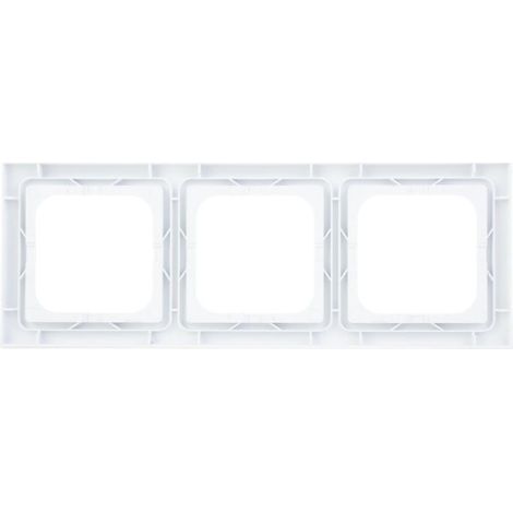 Telaio triplo AS per interruttori IP44, bianco RH-3G/00