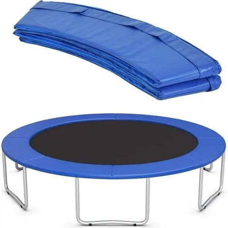 Coussin de protection pour trampoline – Housse résistante aux UV et à l'eau – Fixation avec attaches en caoutchouc – Largeur 26cm (1/5)