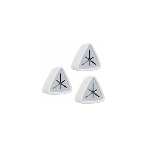 Crochet Triangulaire, Accroche Porte Torchon Cuisine, pour la Maison Cuisine les Serviettes Torchons Gants de Toilette les Chiffons Pas de perçage nécessaire, 3 pcs (1/5)
