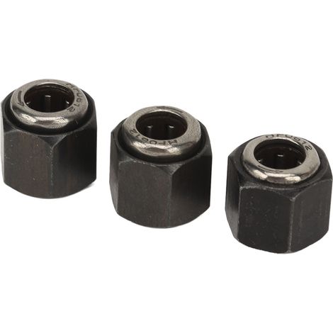 Écrou hexagonal RC 12 mm, roulement unidirectionnel R025, compatible avec les pièces de moteur de voiture RedCat 1/10 VX 16 18 SH 21 HSP, lot de 3 (1/5)