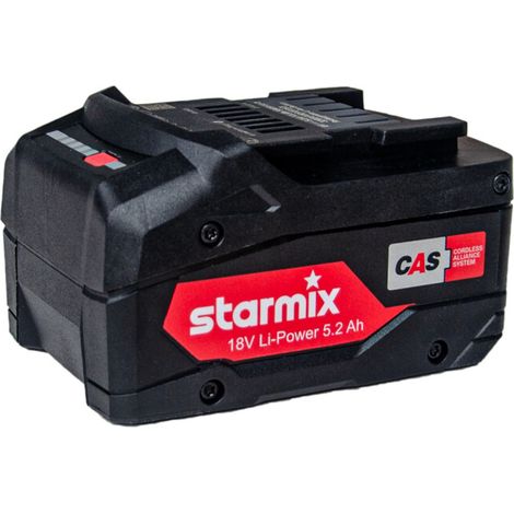 Starmix Pack batterie 18V Li-Power 5,2 Ah