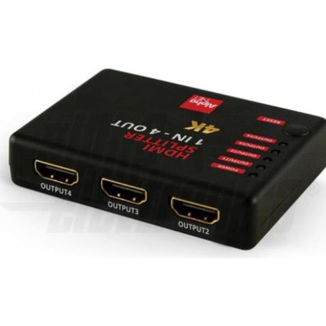 Alpha elettronica distributore di segnale splitter hdmi 1x4 4kx2k (1/5)