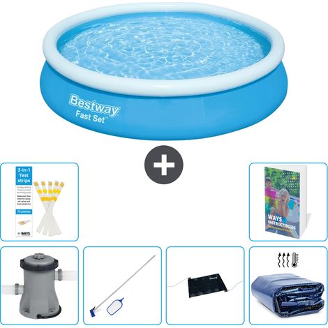Bestway Piscina Bestway Fast Set Rotonda - 366x76 cm - 7-pezzi  S235