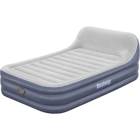 Lit gonflable - BESTWAY - 67923 - Tritech™ SleekFlow™ - 2 places, 226 x 152 x 84 cm, tete de lit, pompe intégrée