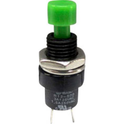 TRU COMPONENTS 1587748 TC-R13-509A-05GN Drucktaster 250 V/AC 1.5 A 1 x Aus/(Ein) tastend 1 St. (1/2)