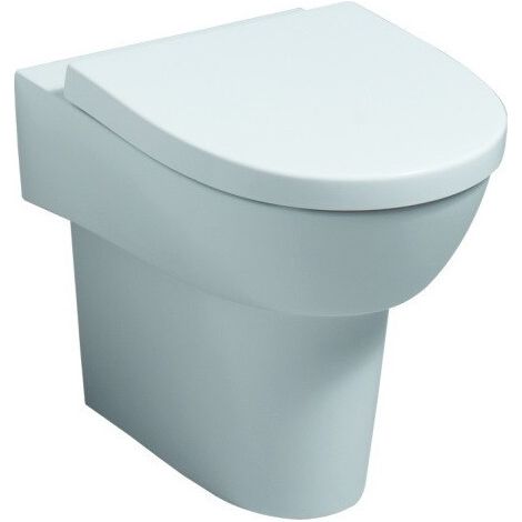 Abattant WC FLOW charnière ES blanc avec Descente automatique