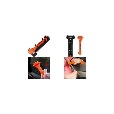 Martillo de emergencia Only p-30001 rompeventanas cortacinturón 2 uds