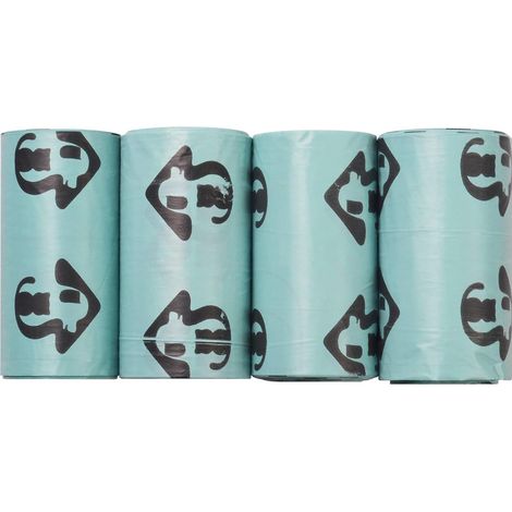 Sachets Pour Litière Pour Chat - Refermables - Vert - 60 Pièces (1/5)