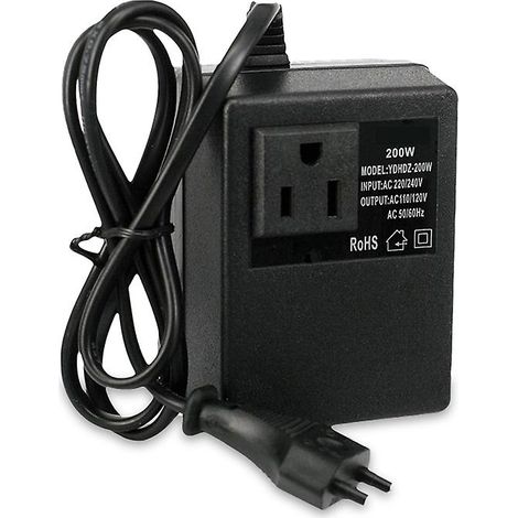 Convertisseur de tension, transformateur abaisseur de tension 220 V vers 110 V CA, transformateur de tension de voyage (1/5)