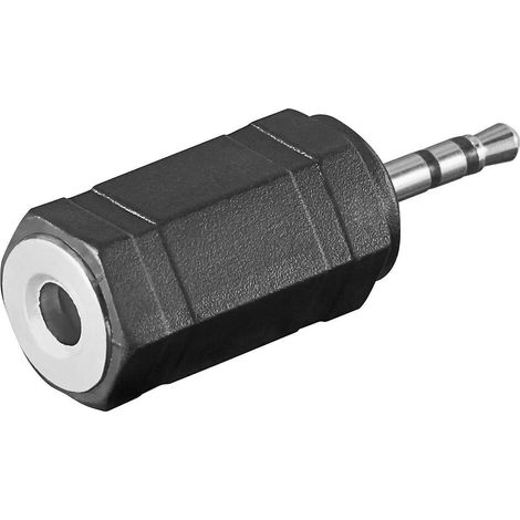 adattatore cuffie jack aux da 2.5 mm a presa stereo 3.5 mm audio (1/2)