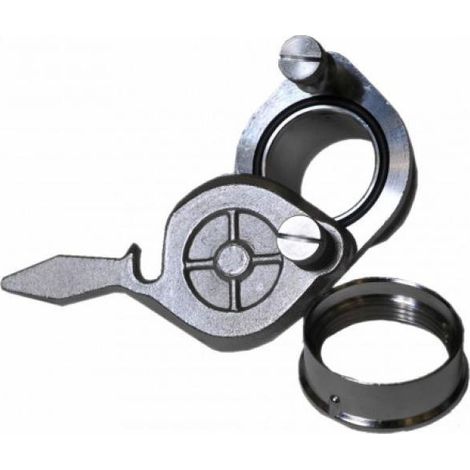 Ghiera inox per rubinetto a taglio Ø 40 mm