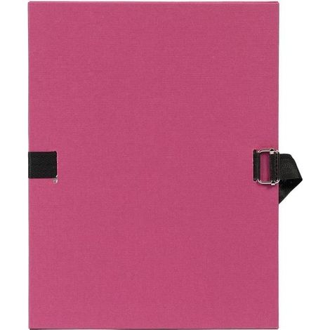 EXACOMPTA Chemises Dos extensible Papier Bordeaux