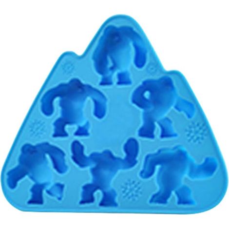 Moules à glaçons en silicone à démoulage facile, résistants, pour congélateur, pour créer des glaçons maison. (1/5)