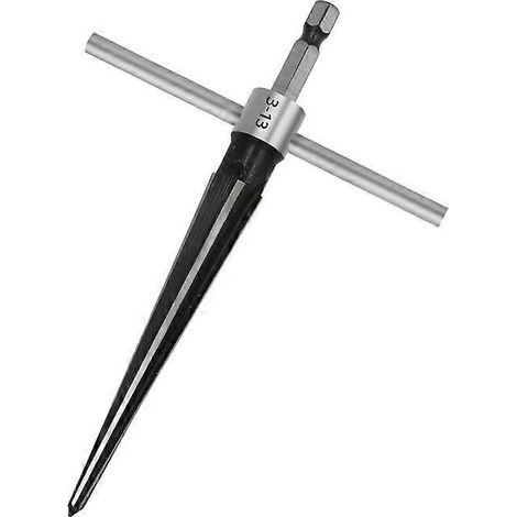 Alésoir conique en métal (pour trous de 3 mm à 13 mm) Acier à haute teneur en carbone ( ) (1/4)