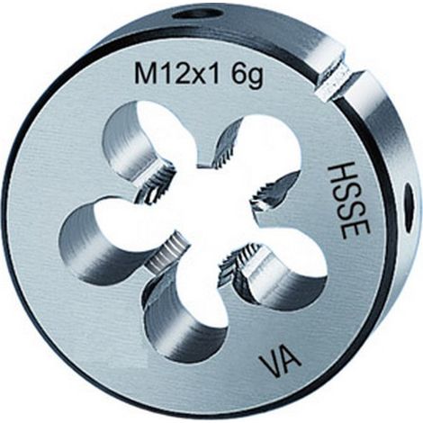 Die Passo Metrica, Hss-E Filetto: M24, Pas 1,50 Millimetri, Diametro Esterno X Altezza 55 X 16 Mm (1/5)