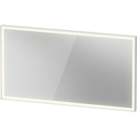 Duravit L-Cube Miroirs avec éclairage, angulaires, 1300x700x67mm,