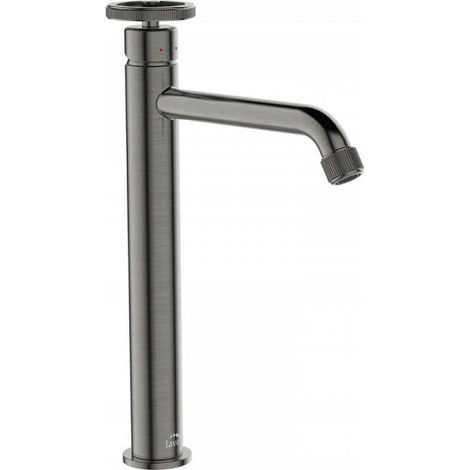 Robinet de lavabo à poser MURO en graphite (1/2)