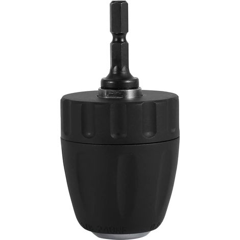 MINKUROW 0,8-10 Mm 3/8 "-24unf Mandrino Per Trapano Senza Chiave Con Accessori Per Trapano Con Supporto Per Esagono Incassato Da 1/4" x 2 Pezzi (1/5)