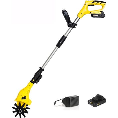 20V De Poche Motoculteur Jardin Cultivateur Rotatif Machine sans Fil Jardin Outil Électrique Professionnel Portable Cultivateur Outils De Jardin (1/5)
