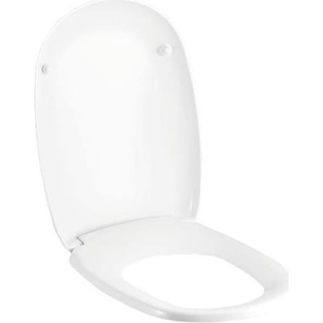 Abattant WC LINEO avec couvercle adapté f WC 205300 we