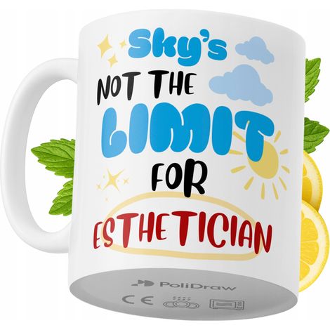 Lustige Tasse für Kosmetikerinnen – Kaffee- oder Teetasse mit witzigem Textdesign – ideal für Geburtstage, Namenstage, Feiertage und besondere Anlässe. Hochwertige Tasse für Zuhause, Büro und Arbeit. 