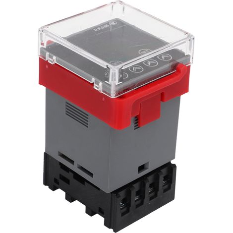 Relais temporisé affichage LCD polyvalent boîtier PP ignifugé temporisateur pour automatisme AC220V (1/5)