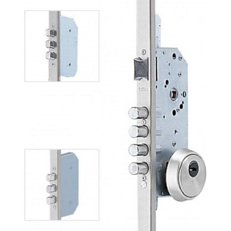 cerradura seg.tesa 3p tlb3545sclai inoxidable entrada 50mm cerradero 45mm s/cilindro