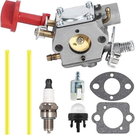 CYRILL WTEA-7A Carburatore Compatibile per Husqvarna 243R 243RJ 543RBK 543RBS 543RBX 543RS 543AE, per decespugliatore McCulloch B40BT Elite B40P B40B, per decespugliatore RedMax BCZ400 BCZ400SW (1/5)