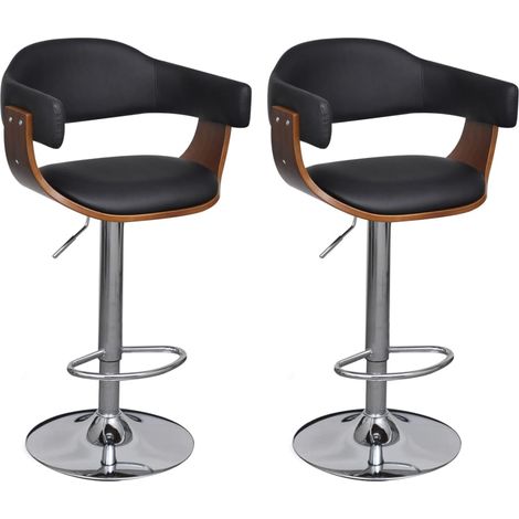 Barhocker 2 Stk. Kunstleder