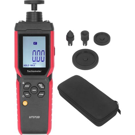 UT372D Tachimetro digitale senza contatto e contagiri, indicatore di giri portatile. (1/5)