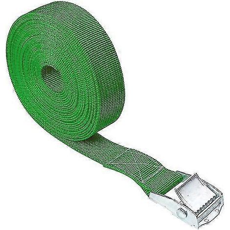 Sangle d'arrimage de voiture tendue 2,5 m x 25 mm, alliage de zinc et nylon, 8 couleurs (1/5)