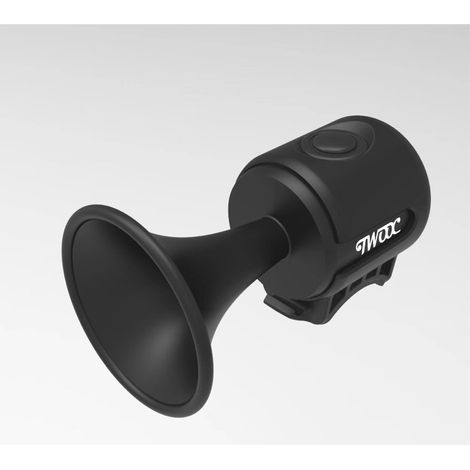 Lntyq Super elektrische Fahrradklingel, 120 dB, 1 Modus, leistungsstarke Fahrradhupe mit 300 mAh-Knopfbatterie, IPX4 wasserdicht, rutschfestes Kissen, elektronische Fahrradklingel für Erwachsene/Kinde (1/5)