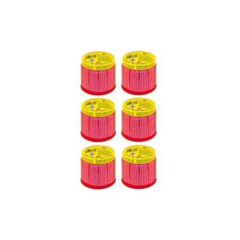 ROTHENBERGER Industrial C200 Supergas-Brenngas-Kartusche Stechkartusche NEU mit integriertem Gas Lock System 6 Stück (1/2)