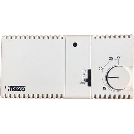 TRESCO TH184B Termostato electrónico con cable de control y 4 comandos