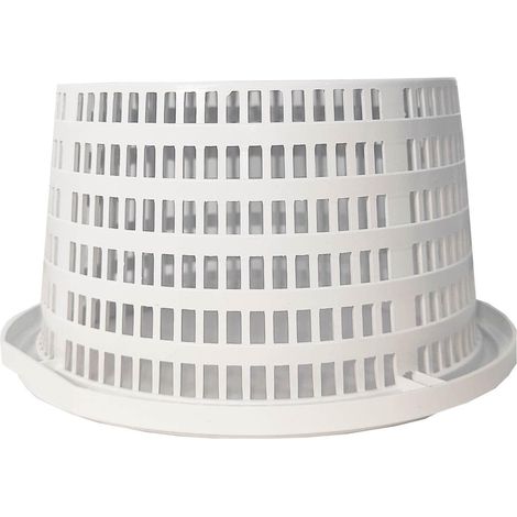Skimmer panier 19 cm en ABS Filtre de rechange pour piscine Récupération feuilles & saletés (1/5)