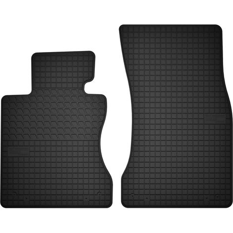 Alfombrillas de goma delanteras para: BMW Serie 5 E60 sedán (2003 a 2010)
