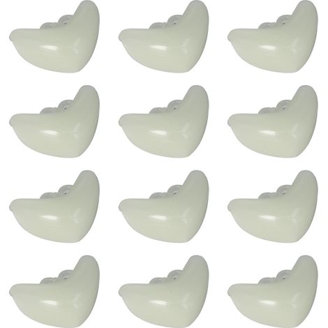 12 Stück leuchtende Eckenschützer aus weichem Silikon, Tischeckenprotektoren für Babys und Kinder, Typ 3 (1/5)