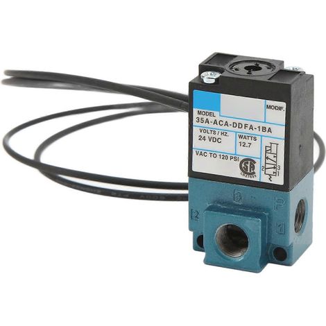 Einzelnes Magnetventil 1/8 Zoll 35 A ACA DDFA 1BA DC24V Starke Leistung Geeignet für Markiermaschinen