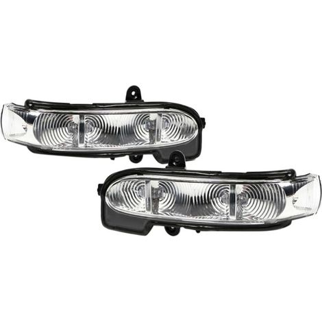 RéTroviseur LatéRal Droit de Voiture LED Clignotant Indicateur pour W211 W463 W461 C / E Classe 2004-2012 (1/4)