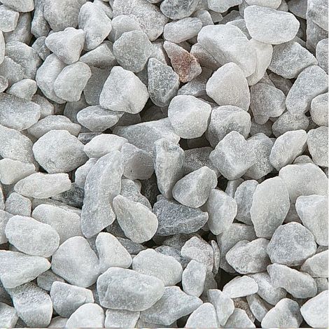 Gravier décoratif blanc pour aquarium 10 kg (1/4)