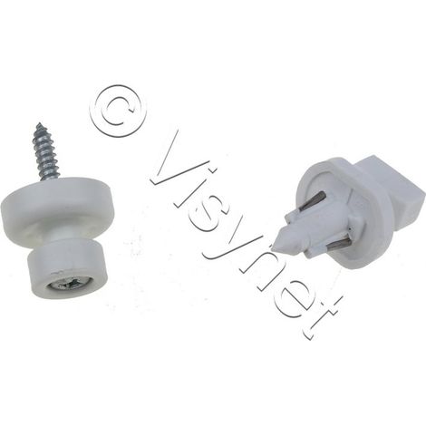 SUPPORT AVANT DE CLAYETTE POUR REFRIGERATEUR WHIRLPOOL - 481953598569 (1/2)