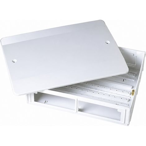 Cassetta di ispezione in plastica 320x250x90 Caleffi 360032  Bianco - Plastica